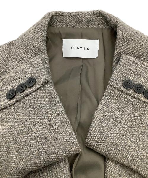 FRAY ID（フレイ アイディー）FRAY ID (フレイ アイディー) ジャケット バリエーションオーバーサイズジャケット ブラウンの古着・服飾アイテム
