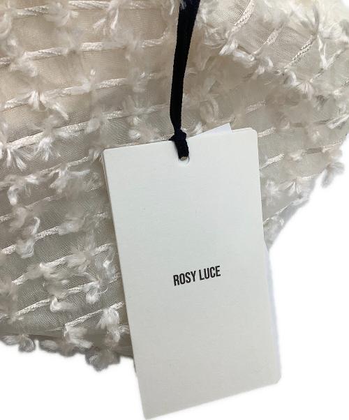 ROSY LUCE（ロージールーチェ）ROSY LUCE (ロージールーチェ) ワンピース ボリュームバックオープンワンピース ベージュ サイズ:Sの古着・服飾アイテム