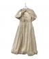 ROSY LUCE (ロージールーチェ) ワンピース ボリュームバックオープンワンピース ベージュ サイズ:S：8000円