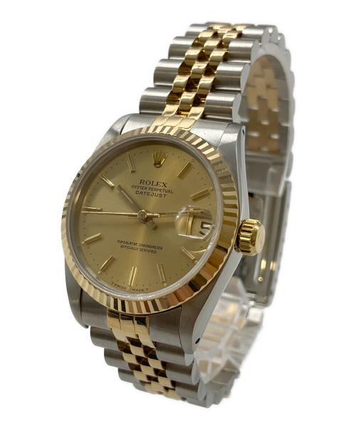 ROLEX（ロレックス）ROLEX (ロレックス) Datejust31 デイトジャスト31 Ref.68273 シャンパン文字盤 サイズ:31ｍｍの古着・服飾アイテム