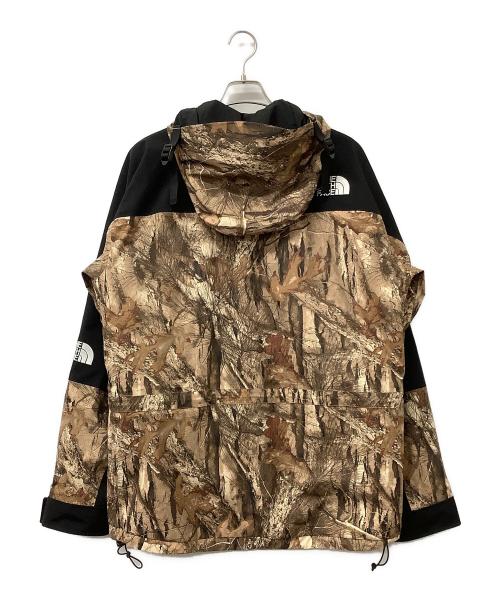 THE NORTH FACE（ザ ノース フェイス）THE NORTH FACE (ザ ノース フェイス) マウンテンパーカー RETRO MOUNTAIN LIGHT FUTURELIGHT JACKET ブラウン×ブラック サイズ:MENS Lの古着・服飾アイテム