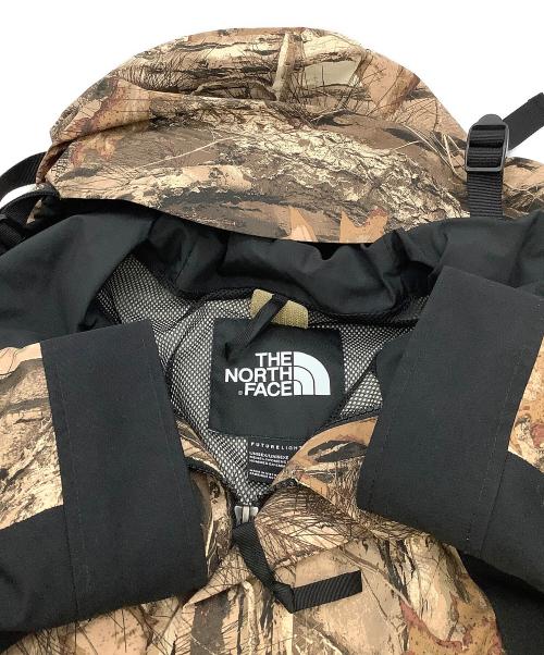 THE NORTH FACE（ザ ノース フェイス）THE NORTH FACE (ザ ノース フェイス) マウンテンパーカー RETRO MOUNTAIN LIGHT FUTURELIGHT JACKET ブラウン×ブラック サイズ:MENS Lの古着・服飾アイテム