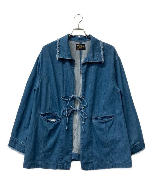 KASTANE（カスタネ）KASTANE (カスタネ) デニムジャケット　襟付きオーバージャケット インディゴ サイズ:FREEの古着・服飾アイテム