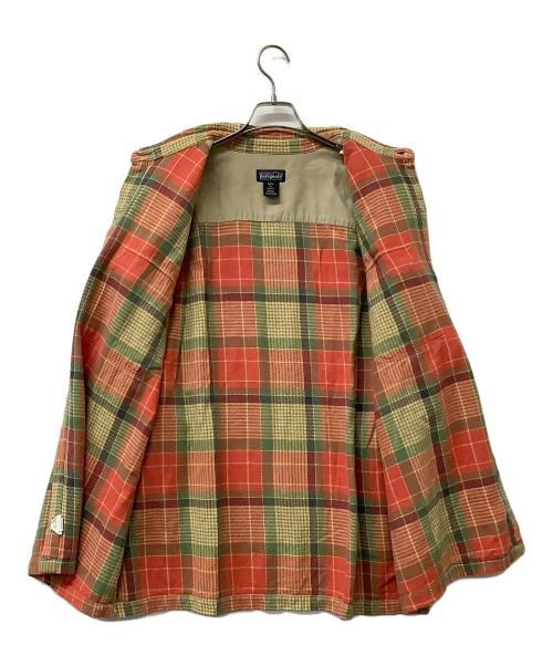 Patagonia（パタゴニア）Patagonia (パタゴニア) ネルシャツ frannel shirt ベージュ×レッド サイズ:XLの古着・服飾アイテム