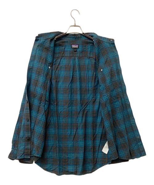 Patagonia（パタゴニア）Patagonia (パタゴニア) シャツ ライトネルシャツ ブルー サイズ:Lの古着・服飾アイテム