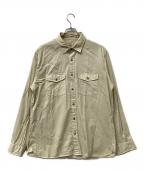 BROOKS BROTHERSブルックスブラザーズ）の古着「シャツ 長袖シャツ」｜ベージュ