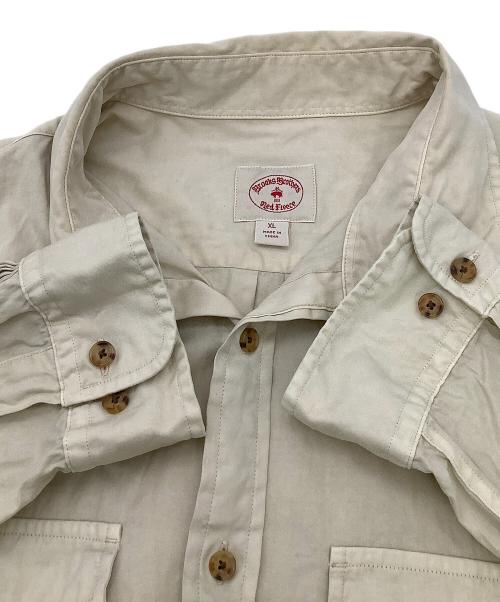 BROOKS BROTHERS（ブルックスブラザーズ）BROOKS BROTHERS (ブルックスブラザーズ) シャツ 長袖シャツ ベージュ サイズ:XLの古着・服飾アイテム