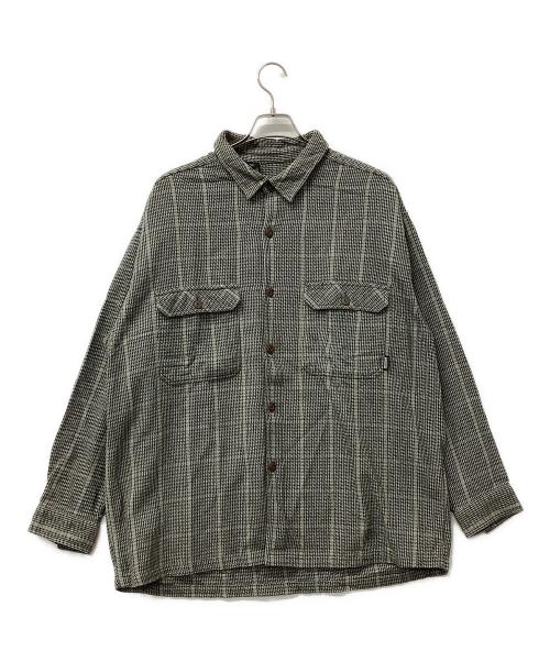 Patagonia（パタゴニア）Patagonia (パタゴニア) シャツ ネルシャツ グレー サイズ:Lの古着・服飾アイテム