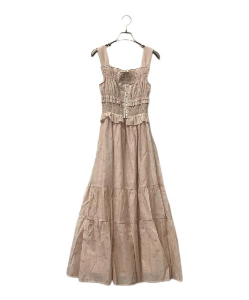 RANDA（ランダ）RANDA (ランダ) キャミソールワンピース ピンク サイズ:1の古着・服飾アイテム