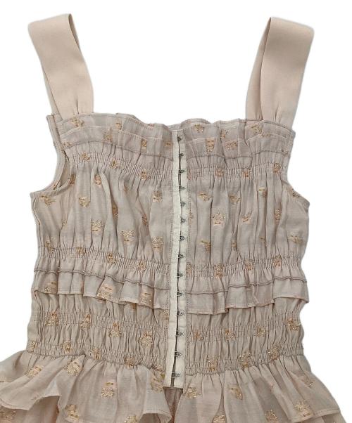 RANDA（ランダ）RANDA (ランダ) キャミソールワンピース ピンク サイズ:1の古着・服飾アイテム