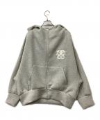 Snidelスナイデル）の古着「パーカー ボリュームパーカー」｜グレー