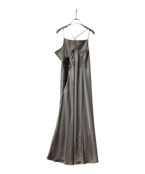 Snidel（スナイデル）Snidel (スナイデル) ワンピース クロシェカーデ&サテンキャミワンピ グリーンの古着・服飾アイテム