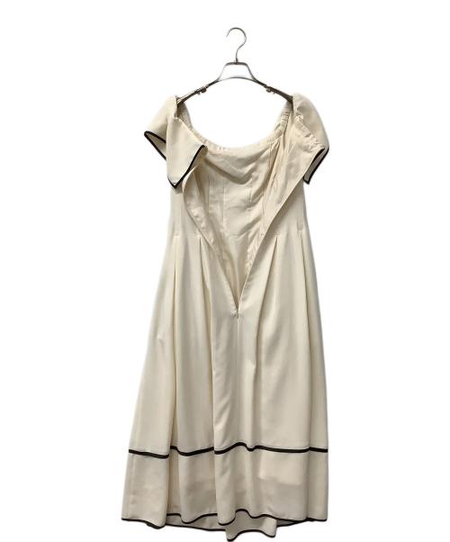 HER LIP TO（ハーリップトゥ）HER LIP TO (ハーリップトゥ) ワンピース Bern Two-Way Dress ベージュ サイズ:Sの古着・服飾アイテム