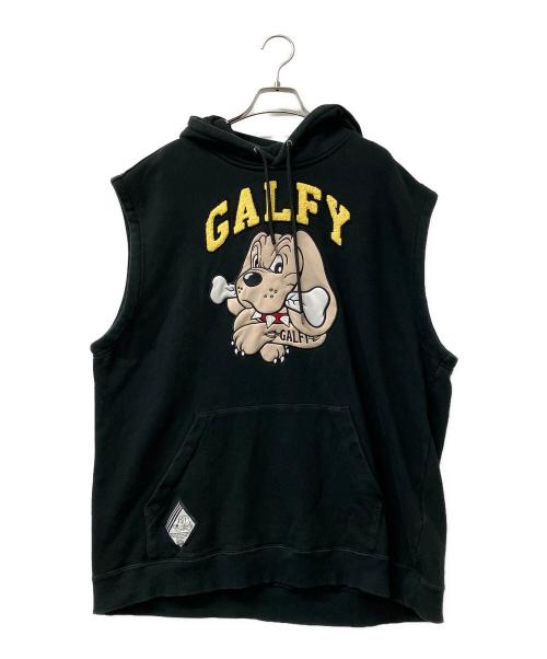 GALFY（ガルフィー）GALFY (ガルフィー) プルオーバータンクトップパーカー ブラック サイズ:大型犬の古着・服飾アイテム