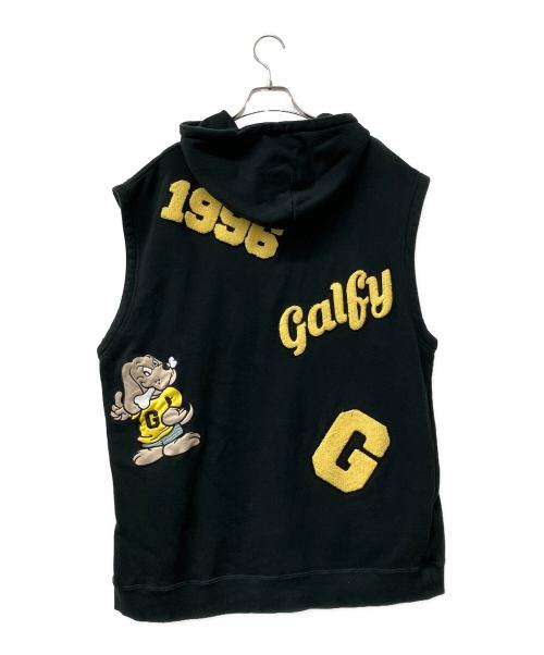 GALFY（ガルフィー）GALFY (ガルフィー) プルオーバータンクトップパーカー ブラック サイズ:大型犬の古着・服飾アイテム