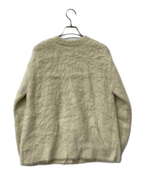 Snidel（スナイデル）Snidel (スナイデル) ビジューリボンロングカーデ グリーン サイズ:ONE SIZEの古着・服飾アイテム