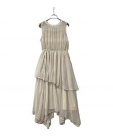 La lune（ラリューン）の古着「ワンピース ブラウスワンピース」｜ベージュ