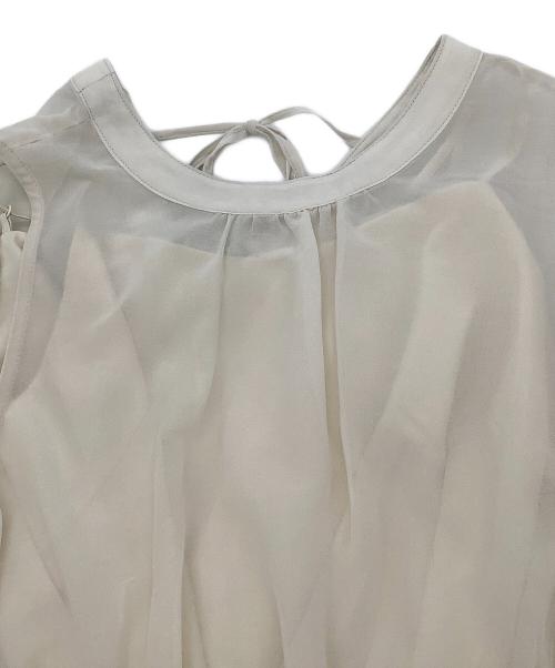La lune（ラリューン）La lune (ラリューン) ワンピース ブラウスワンピース ベージュ サイズ:Fの古着・服飾アイテム