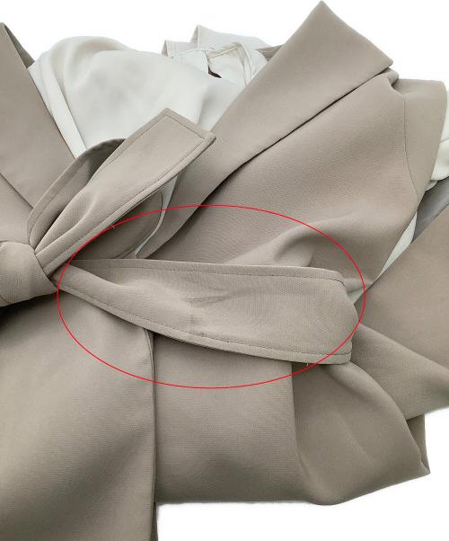 Snidel（スナイデル）Snidel (スナイデル) ワンピース ジレセットワンピース ベージュの古着・服飾アイテム