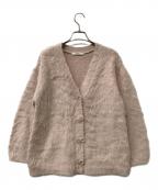 Snidelスナイデル）の古着「カーディガン ビジューリボンロングカーディガン」｜ピンク