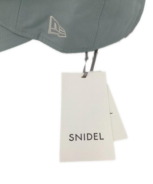 Snidel（スナイデル）Snidel (スナイデル) New Era (ニューエラ) キャップ エンブレムキャップ スカイブルー サイズ:Fの古着・服飾アイテム