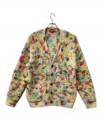 SUPREMEシュプリーム）の古着「厚手カーディガン 21AW Waffle Knit Cardigan」｜マルチカラー