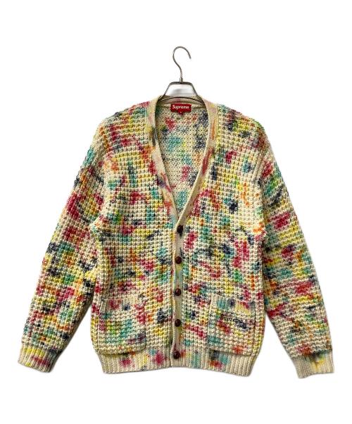 SUPREME（シュプリーム）SUPREME (シュプリーム) 厚手カーディガン 21AW Waffle Knit Cardigan マルチカラー サイズ:Sの古着・服飾アイテム