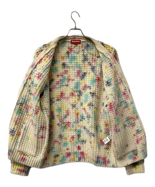 SUPREME（シュプリーム）SUPREME (シュプリーム) 厚手カーディガン 21AW Waffle Knit Cardigan マルチカラー サイズ:Sの古着・服飾アイテム