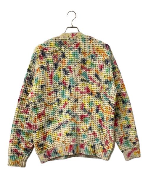 SUPREME（シュプリーム）SUPREME (シュプリーム) 厚手カーディガン 21AW Waffle Knit Cardigan マルチカラー サイズ:Sの古着・服飾アイテム