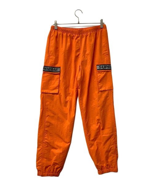 SUPREME（シュプリーム）SUPREME (シュプリーム) カーゴパンツ 18SS Reflective Taping Cargo Pants オレンジ サイズ:Smallの古着・服飾アイテム