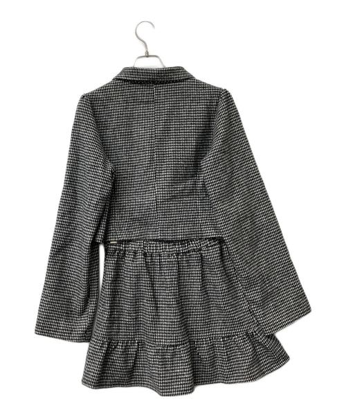 michellMacaron（ミシェルマカロン）michellMacaron (ミシェルマカロン) セットアップ ホワイト×ブラック サイズ:Fの古着・服飾アイテム