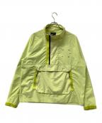 NIKEナイキ）の古着「ハーフジップパーカー AS M NSW TCH PCK JKT」｜イエロー