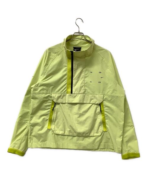 NIKE（ナイキ）NIKE (ナイキ) ハーフジップパーカー AS M NSW TCH PCK JKT イエロー サイズ:XLの古着・服飾アイテム