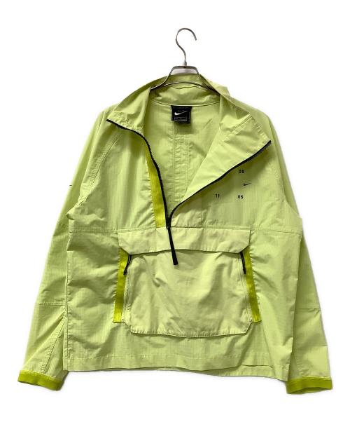 NIKE（ナイキ）NIKE (ナイキ) ハーフジップパーカー AS M NSW TCH PCK JKT イエロー サイズ:XLの古着・服飾アイテム