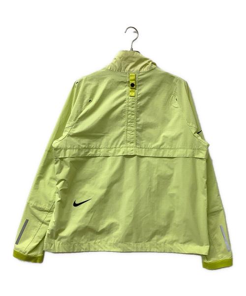 NIKE（ナイキ）NIKE (ナイキ) ハーフジップパーカー AS M NSW TCH PCK JKT イエロー サイズ:XLの古着・服飾アイテム