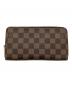 LOUIS VUITTON（ルイ ヴィトン）の古着「長財布 N41661 ダミエ」｜ブラウン