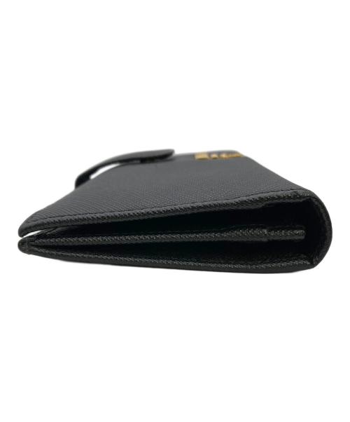 PRADA（プラダ）PRADA (プラダ) 長財布 サフィアーノ  ブラックの古着・服飾アイテム