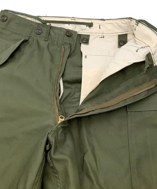 US ARMY（ユーエスアーミー）US ARMY (ユーエスアーミー) カーゴパンツ M-51フィールドパンツ オリーブ サイズ:SHORT SMALLの古着・服飾アイテム