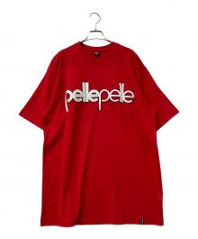 pellepelle（ペレペレ）の古着「半袖カットソー　刺繍」｜レッド