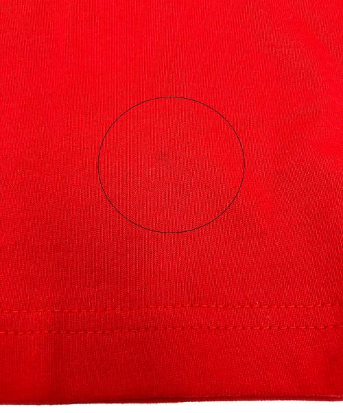 pellepelle（ペレペレ）pellepelle (ペレペレ) 半袖カットソー　刺繍 レッド サイズ:XLの古着・服飾アイテム