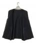 HOMME PLISSE ISSEY MIYAKE (オム プリッセ イッセイ ミヤケ) 薄手カーディガン プリーツカーディガン ブラック サイズ:3：27000円