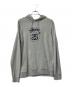 stussy（ステューシー）の古着「プルオーバーパーカー」｜グレー