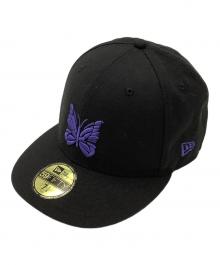 New Era×Needles（ニューエラ×ニードルズ）の古着「キャップ 59FIFTY」｜ブラック