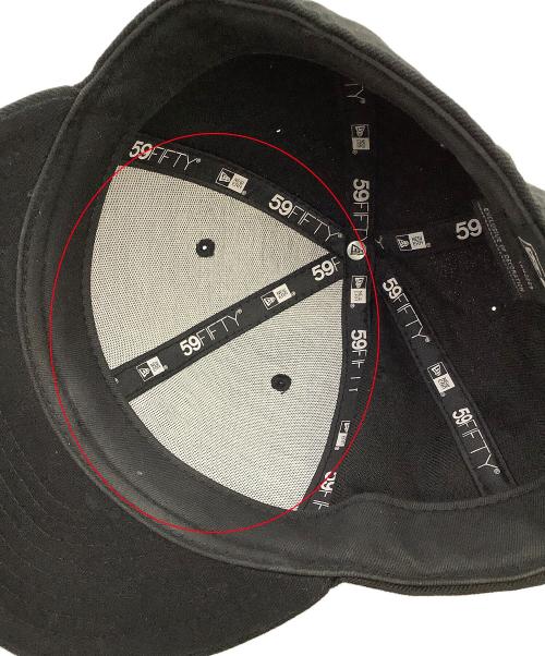 New Era（ニューエラ）New Era (ニューエラ) Needles (ニードルズ) キャップ 59FIFTY ブラック サイズ:7 3/8の古着・服飾アイテム