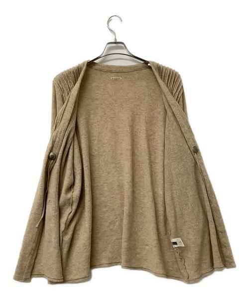 KAPITAL（キャピタル）KAPITAL (キャピタル) カーディガン 薄手カーディガン ベージュ サイズ:1の古着・服飾アイテム