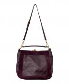 LOUIS VUITTONルイ ヴィトン）の古着「2WAYバッグ アンプラント オダシューズPM M40583」｜パープル