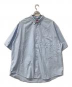 SUPREMEシュプリーム）の古着「半袖シャツ Loose Fit Oxford S/S Shirt」｜スカイブルー
