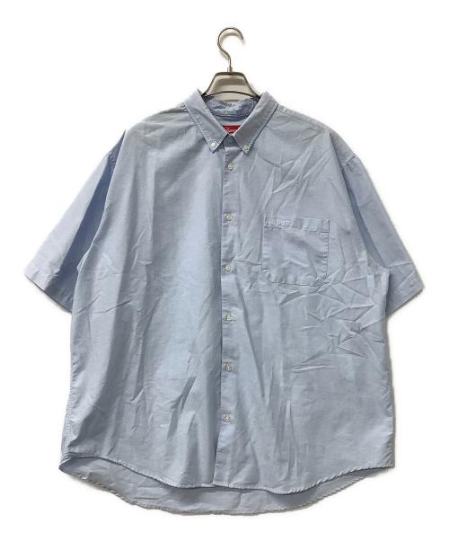 SUPREME（シュプリーム）SUPREME (シュプリーム) 半袖シャツ Loose Fit Oxford S/S Shirt スカイブルー サイズ:XXLの古着・服飾アイテム