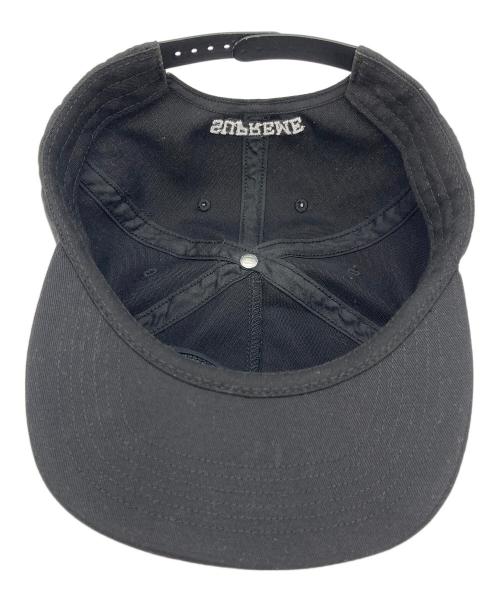 SUPREME（シュプリーム）SUPREME (シュプリーム) キャップ ブラック×ピンク サイズ:不明の古着・服飾アイテム