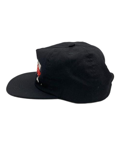 SUPREME（シュプリーム）SUPREME (シュプリーム) キャップ ブラック×レッド サイズ:不明の古着・服飾アイテム